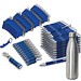 Werbe-Sparset Metall, 321-tlg., inkl. Gravur, blau